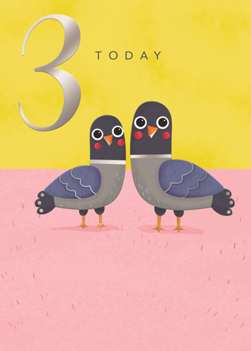 Picture of 3 TODAY BIRTHDAY CARD